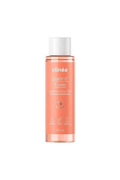 Clinea | Glam &amp; Tonic Απολεπιστική Τονωτική Λοσιόν | 200ml