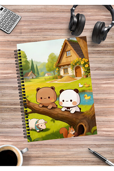 mertfigur Bubu Dudu Anime Spiral Notebook A5 (50 Sheets)