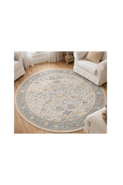 Vivense SOFT BAHAR DOKUMA TABAN HALI, 604 YNG 80X80 CM