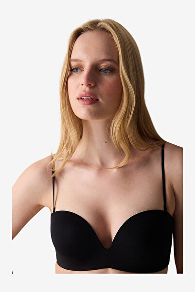Penti Women Pure Up Black Push Up Wired Padded Bra