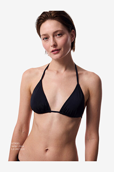 Penti Women Triangle Black Bikini Top