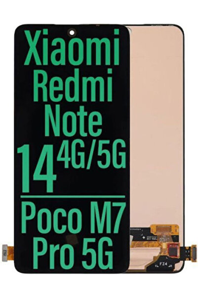 OEM Οθόνη με μηχανισμό αφής για Xiaomi Redmi Note 14 4G, Xiaomi Redmi Note 14...