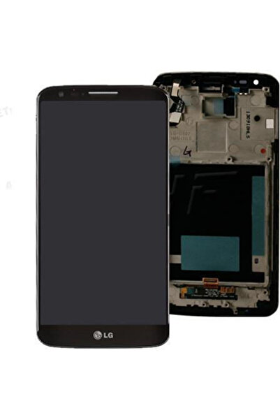 OEM Οθόνη με μηχανισμό αφής και πλαίσιο για LG D802 G2 (Μαύρο) Κωδικός: 14557