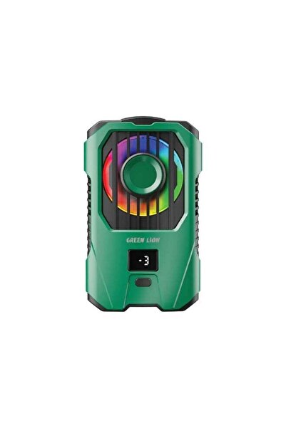 Green Lion Clip-On Phone Cooler – 2500mAh Battery, 3 Cooling Levels, 15°C Tem...