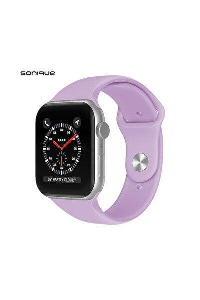 Other Sonique Μαλακό Λουράκι Σιλικόνης Βιολετί (Apple Watch 44/45/46mm/Ultra ...