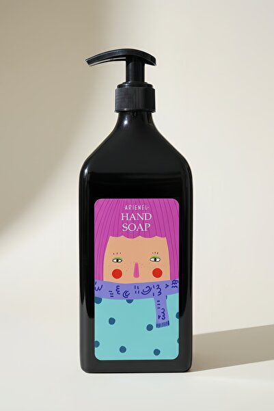 ARİENEL Sıvı Sabunluk | Pixie | Amber Cam Şişe | Hand Soap | 500 ml | Unique ...