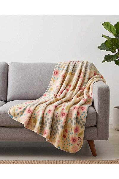 REDTAG Printed Fleece Blanket (180 x 130 cm)