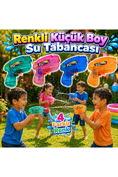 kruxon Renkli Küçük Boy Su Tabancası