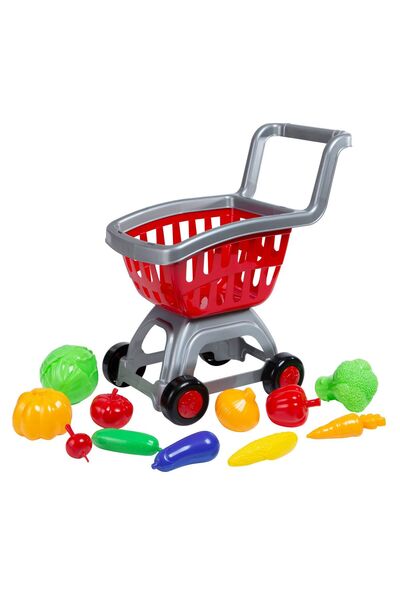 Hashtag Toys Carucior cu cumpărături cu legume - La Plimbare