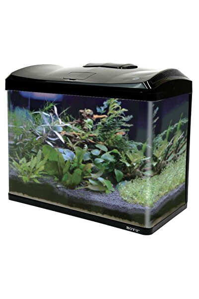 Boyu acvariu 66 litri panoramic LED si filtrare