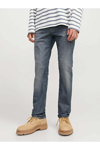 Jack & Jones بنطلون جينز رجالي من Jjiglenn Jjicon Jj 619 50Sps Noos