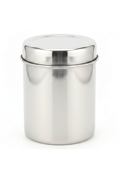 RAJ Stainless Steel Dabba Container with Lid – 15×11 cm