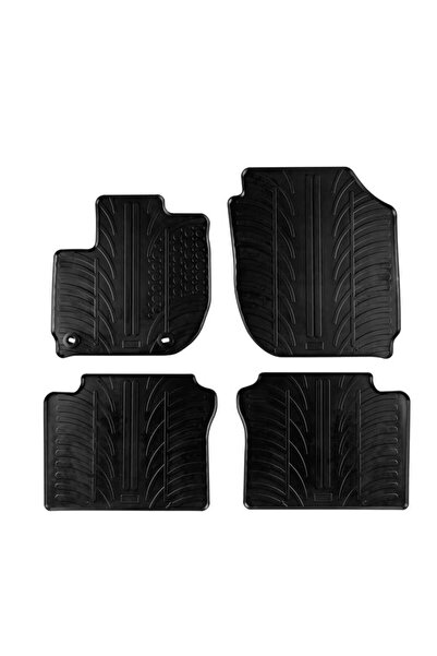 Gledring Πατάκια Αυτοκινήτου 0308 Honda HR-V 2015- Μαύρα 4 Τεμάχια (CAR0018136)