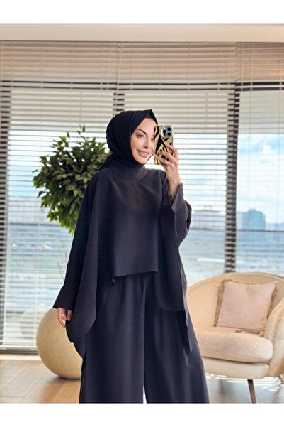 moda ala 52195 طقم هلال أسود