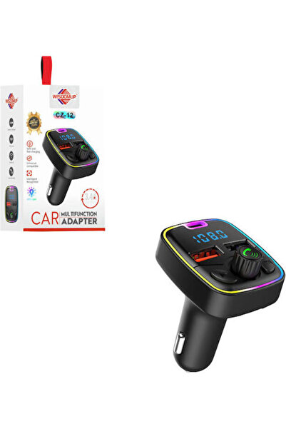 Other WisdomUp Πομπός FM Αυτοκινήτου CZ-12 με Bluetooth USB