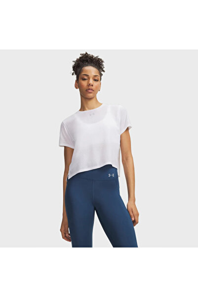 Under Armour Velociti Women's White Polo Neck T-Shirt