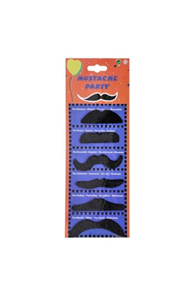 YUPY Accesorii de carnaval, Yupy ® set de 6 mustăți, modele diferite