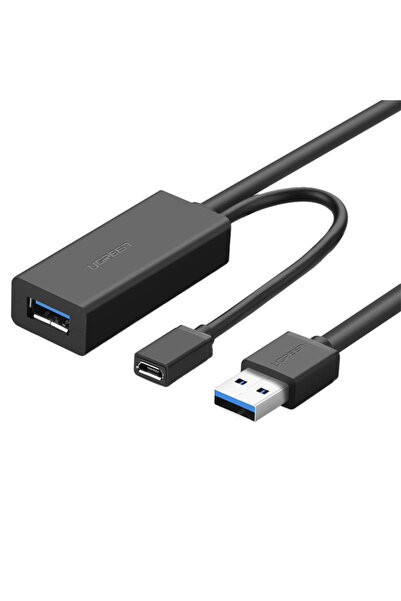 Ugreen Cablu prelungitor USB 3.0 de 10M pentru telefoane și computere cu tran...