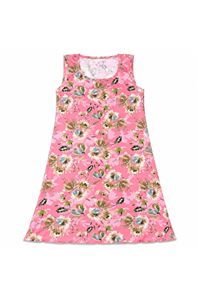 Generic Girls' Pink Plaid Sleeveless Dress, Size 10 Years