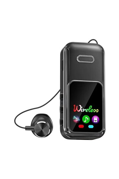 Generic Wireless Lavalier Earphone With Clip-On Design, Retractable Cable, LE...