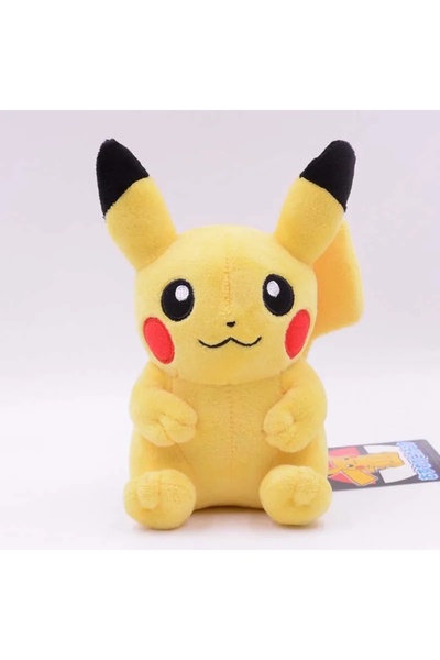 Takara Tomy لعبة بيكاتشو القطيفة المستوردة مقاس 23 سم لعبة بوكيمون القطيفة