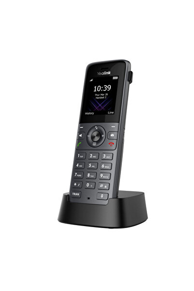 Universal Yealink W73H, Dect, Wireless Ip Phone, Black, 1.8 "   Color Sc...