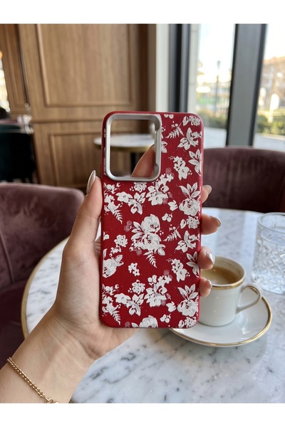 Hatreds Redmi Note 12 4G Deri Dokulu Desenli Kamera Korumalı Darbe Emici Sili...