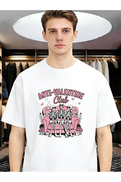 Ekim11 Anit Valentine Club Valentine's Day Gift Casual Daily Wear Men Cotton ...