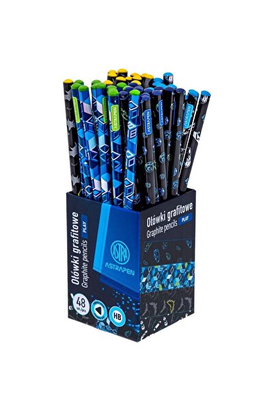 ASTRA papiernicze Creioane grafit ASTRA Boys, triunghiulare, HB, cu design im...
