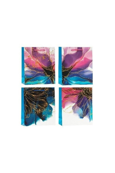 OEM Geanta cadou Rozette multicolor 31x40x12cm set