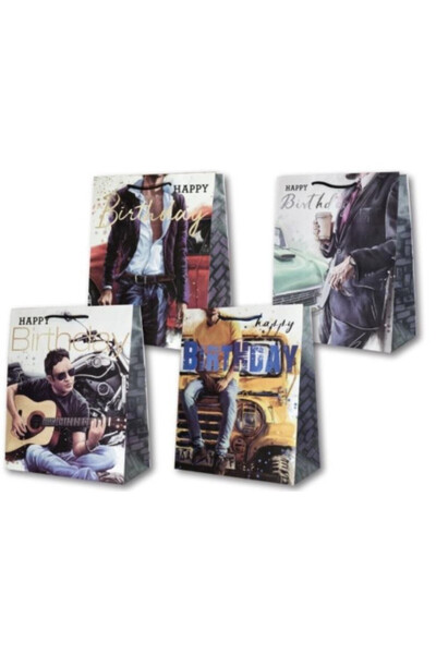 OEM Panorama, geanta decorativa laminata, mix modele PL-6, pentru barbati, mu...