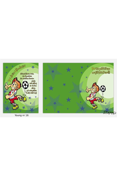 STAMP Agendă de însemnări Young B6 cu plic – model 016 (178×128 mm)
