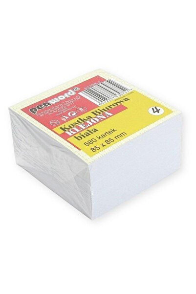 PENWORD Bloc de notite 85x85x50 mm, 580 file, alb