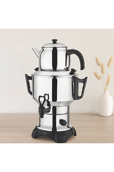 magicool Electric Samovar 6L 1500W Single Tap - 60 Cups Tea Set