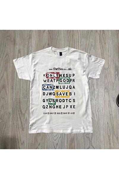 Grafftee Clothing God Save Printed Unisex Oversize T-Shirt