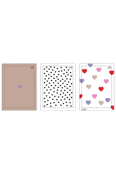 Interdruk Set 5 caiete, Interdruk, A4, Multicolor