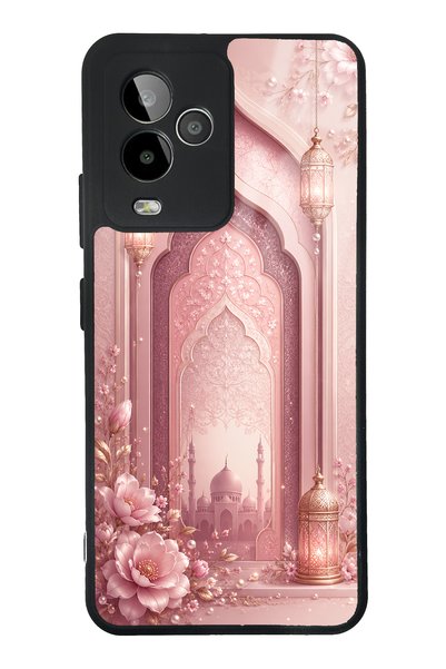 Spoyi حافظة هاتف لامعة بتصميم Gm 24 Pro Blush Palace Garden