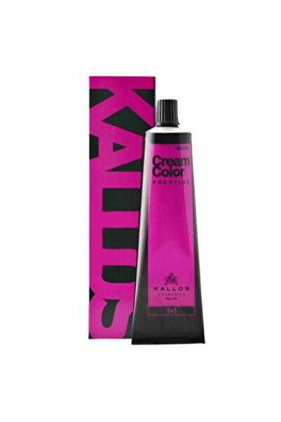 Kallos Vopsea Permanenta - Prestige Cream Color, nuanta 6 Blond Inchis, 60 ml