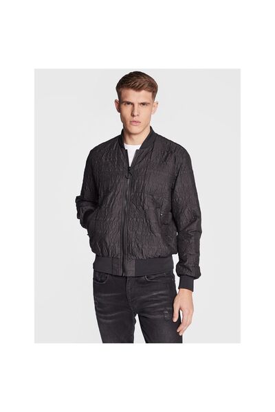 Ice Play Geacă bomber bărbați J021 6408 Negru