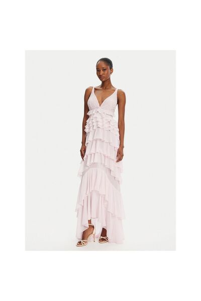 Elisabetta Franchi Rochie de cocktail pentru femei ABR4252E2 Roz