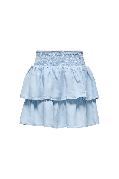 ONLY Fustă mini de damă 15363983 Albastru
