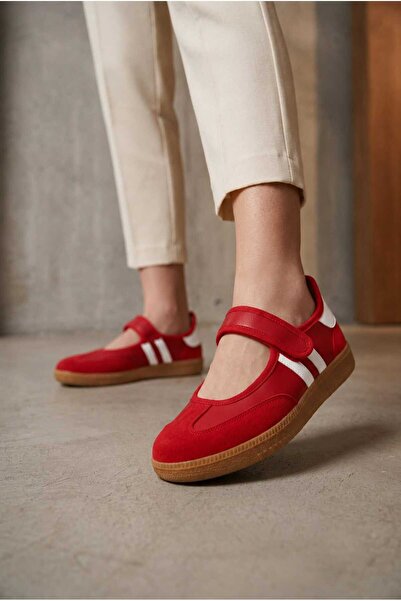 HİGHRUN Women's Velcro Strap Casual Sneaker Shoes
