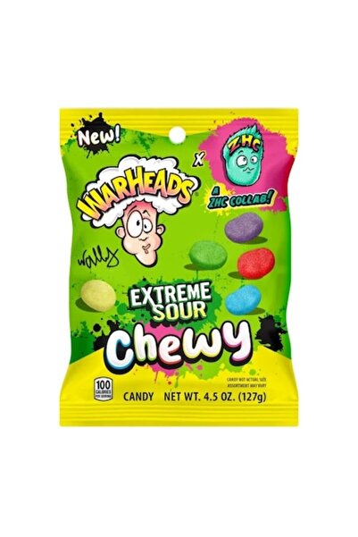 WarHeads Extreme Sour Chewy Candy ZHC Collab – Extremely Sour Soft Candies, 1...