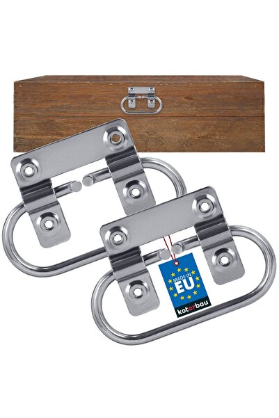 KOTARBAU Mâner pentru ladă, sertare, capace, argintiu galvanizat, 13 CM, set ...