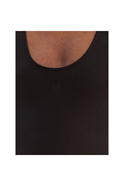Armani Exchange Rochie de zi cu zi pentru femei XW000820 AF13729 Negru