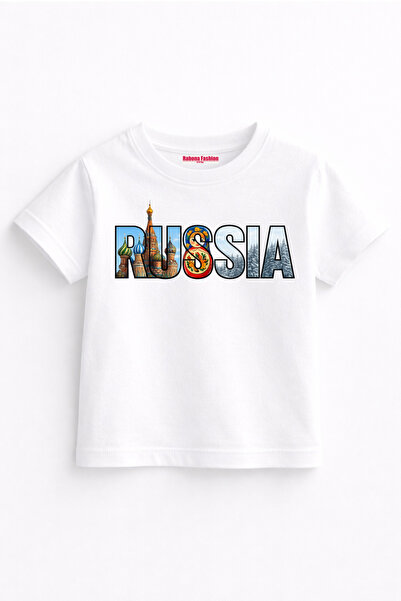 Rabona Fashion Russia Landmarks Kids T-Shirt
