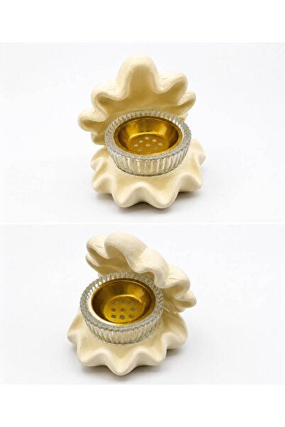 TOHFA Custom Ceramic Shell Incense Burner for Giveaways and Gifts 12Pcs