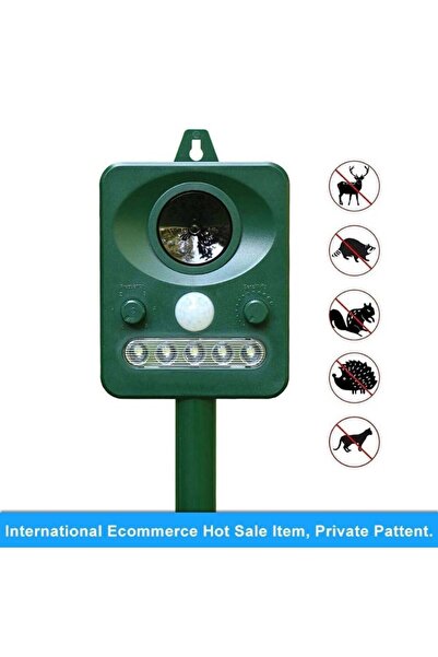 Byanes Ultrasonik Kedi Köpek Tilki Sansar Sincap Hayvan Uzaklaştırıcı