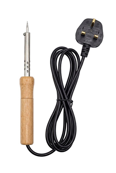 FWM Electric Soldering Iron 40W 220V with Wood Handle Soldering Gun with Fine...