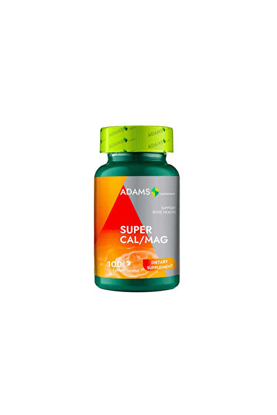 Adams Supplements Super Calciu (1000mg) Magneziu (500mg) 100tb